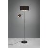 Trio Motel Floor Lamp matt nickel, 1-light source