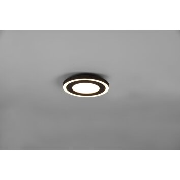 Reality Carus Ceiling Light LED black, 1-light source