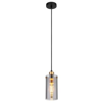 Globo FANNI Pendant Light brass, black, 1-light source