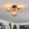 Chehalis Ceiling Light LED brass, black, 3-light sources