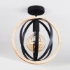 Kintore Ceiling Light Light wood, black, 1-light source