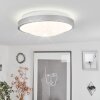 Subles Ceiling Light LED silver, white, 1-light source, Motion sensor