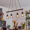 Bardhaman Pendant Light Ecru, black, 4-light sources