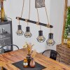 Bardhaman Pendant Light Ecru, black, 4-light sources