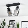 Hunouri Ceiling Light black, 2-light sources