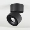 Laonsana Ceiling Light LED black, 1-light source