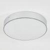 Mentque Ceiling Light LED silver, 1-light source