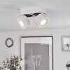 Laonsana Ceiling Light LED black, white, 2-light sources