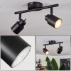 Nestavel Ceiling Light LED black, 2-light sources