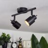 Nestavel Ceiling Light LED black, 2-light sources