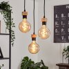 Harran Pendant Light Ecru, black, 3-light sources