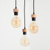 Harran Pendant Light Ecru, black, 3-light sources