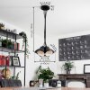 Timola Pendant Light black, 7-light sources