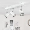 Lanrigan Ceiling Light LED chrome, white, 3-light sources