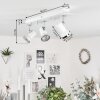 Lanrigan Ceiling Light LED chrome, white, 3-light sources