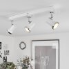Lanrigan Ceiling Light LED chrome, white, 3-light sources