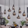 Maynal Pendant Light black, 8-light sources