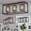 Verbania Ceiling Light black, 3-light sources