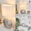 Lahnus Table lamp silver, 1-light source