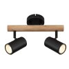 Globo HERTI Ceiling Light brown, black, 2-light sources
