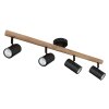 Globo HERTI Ceiling Light brown, black, 4-light sources