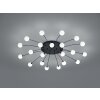 Trio Bullet Ceiling Light LED black, 21-light sources