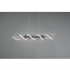 Trio Sequence Pendant Light LED aluminium, black, 1-light source