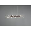 Trio Sequence Pendant Light LED aluminium, black, 1-light source