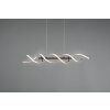 Trio Sequence Pendant Light LED aluminium, black, 1-light source