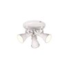 Trio Steam Ceiling Light Antique, white, 3-light sources