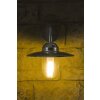 Nordlux Luxembourg wall light stainless steel, transparent, clear, galvanized, 1-light source