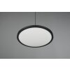 Trio Tray Pendant Light LED black, 1-light source