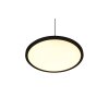 Trio Tray Pendant Light LED black, 1-light source