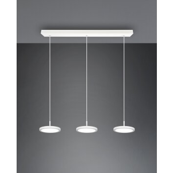 Trio Tray Pendant Light LED white, 3-light sources