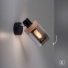 Leuchten-Direkt PASQUAL Wall Light black, 1-light source