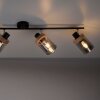 Leuchten-Direkt PASQUAL Ceiling Light black, 4-light sources