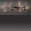 Leuchten-Direkt PASQUAL Ceiling Light black, 4-light sources