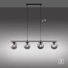 Leuchten-Direkt BIG WIDOW Pendant Light black, 4-light sources