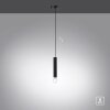 Leuchten-Direkt BRUNA Pendant Light black, 1-light source