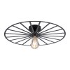 Leuchten-Direkt SPIKE Ceiling Light black, 1-light source
