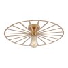 Leuchten-Direkt SPIKE Ceiling Light brass, 1-light source