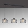 Fischer & Honsel Wire Pendant Light black, 3-light sources