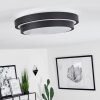 Subles Ceiling Light LED black, white, 1-light source, Motion sensor