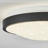 Subles Ceiling Light LED black, white, 1-light source, Motion sensor