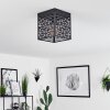 Cire Ceiling Light black, 1-light source