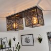 Cire Ceiling Light black, 2-light sources
