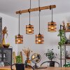Anthe Pendant Light Ecru, black, 4-light sources