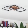 Walschbronn Ceiling Light LED Ecru, black, 1-light source