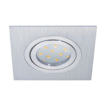 Eglo AREITIO recessed light LED aluminium, 1-light source