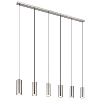 Globo ROBBY Pendant Light matt nickel, 6-light sources
